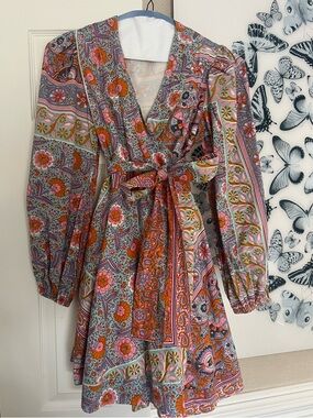 Mille Resort Wrap Mini Dress